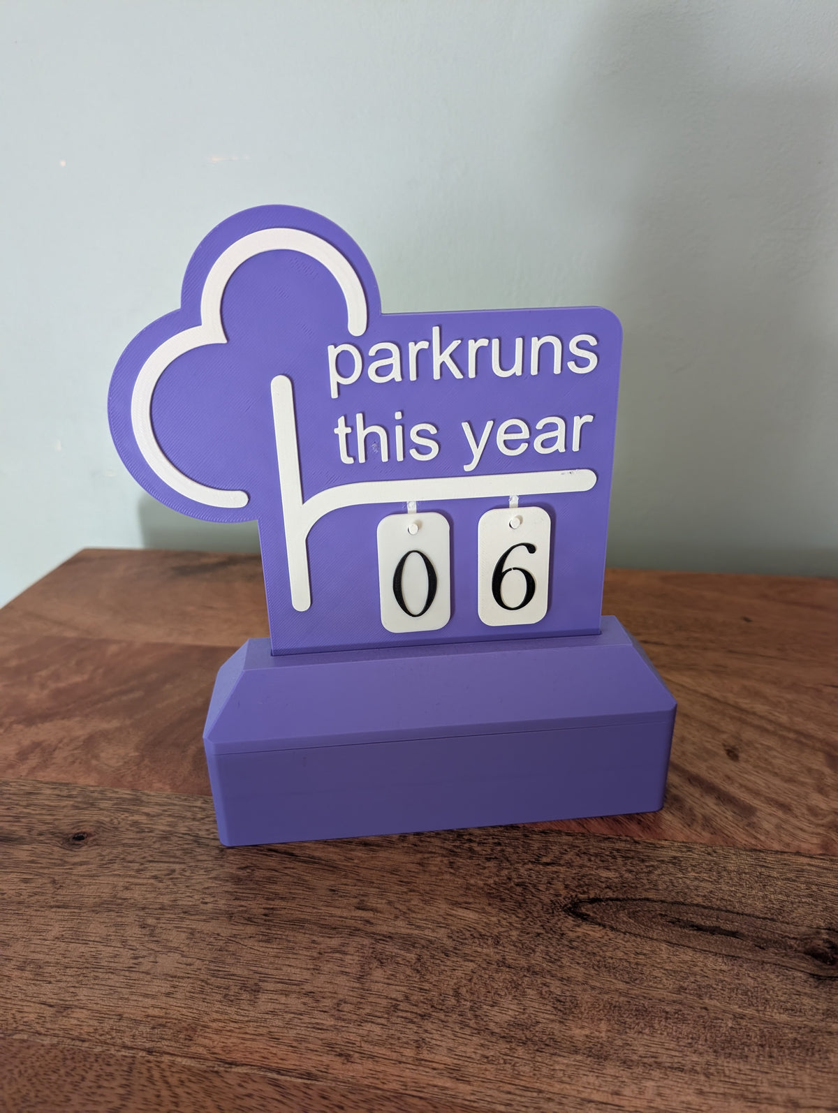 Parkruns This Year Counter