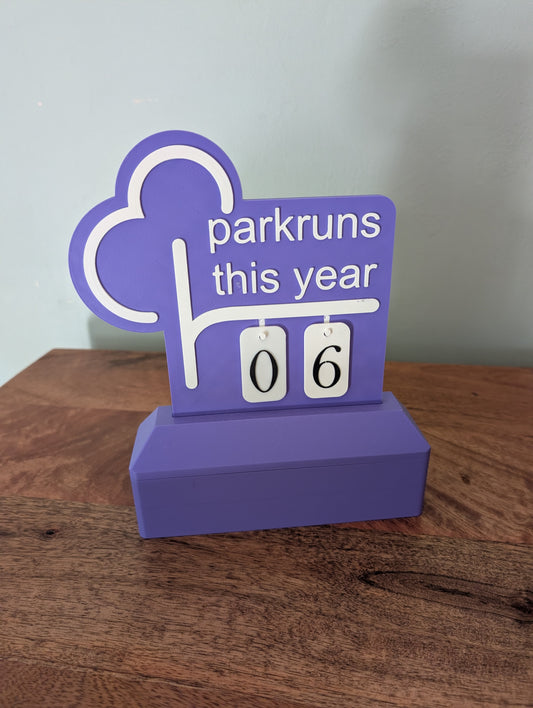 Parkruns This Year Counter